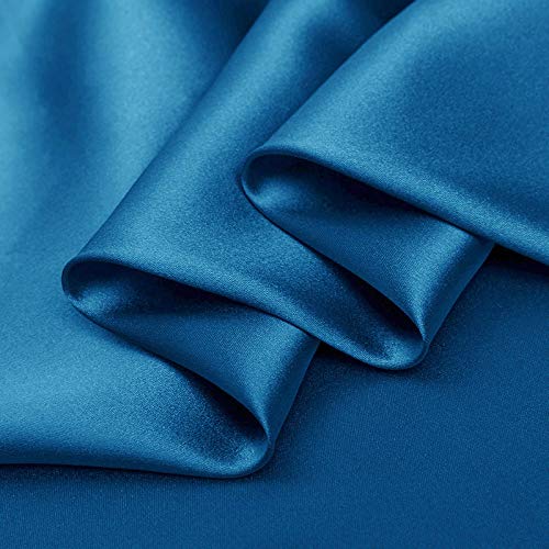 100% Mulberry Silk Pure Silk Charmeuse Fabric 45 Dressmaking Sewi...